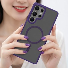 Lopard Samsung Galaxy S26 Ultra Kılıf Kablosuz Şarj Uyumlu Mat Arka Yüzey Sio Kapak Telefon Kılıfı