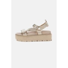 Guess Kadın Fetta Platform Sandalet - Krem