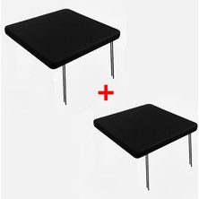 Microcase Araç ve Ofis Için Terletmez Ergonomik Ipli Oturma Minderi 43 x 40 x 4cm 2 Adet AL5382