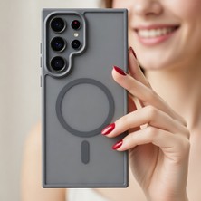 Lopard Samsung Galaxy S26 Ultra Kılıf Kablosuz Şarj Uyumlu Mat Arka Yüzey Sio Kapak Telefon Kılıfı