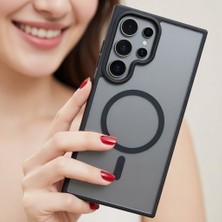 Lopard Samsung Galaxy S26 Ultra Kılıf Kablosuz Şarj Uyumlu Mat Arka Yüzey Sio Kapak Telefon Kılıfı