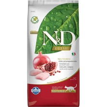 N&d Tahılsız Tavuklu Narlı Kısırlaştırılmış Kedi Maması 5 kg