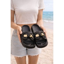 Slipcat Kadın Kaydırmaz Taban Terlik Balkon Banyo Havuz Sahil Plaj Havuz Günlük Terlik