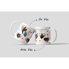 fotografyabaskı Kalpli 8 Fotoğraflı Kupa Bardak