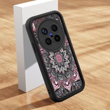 HONTINGA Vivo X300 Pro ile Uyumlu Kılıfı Düşüme Önleyici Basitlik Anti Düşme Kamera Korumali Şirin Kedi Siyah Desen Yumuşak Silikon Telefon Kılıfı Kadın ve Erkek Için Uygundur K2-0249