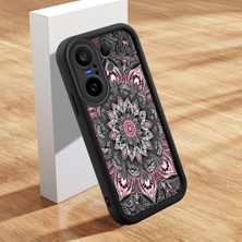 HONTINGA Vivo X200 Fe ile Uyumlu Kılıfı Düşüme Önleyici Basitlik Anti Düşme Kamera Korumali Şirin Kedi Siyah Desen Yumuşak Silikon Telefon Kılıfı Kadın ve Erkek Için Uygundur K2-0249