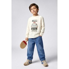 Queen Kids Erkek Çocuk  Kot Pantolon Indigo