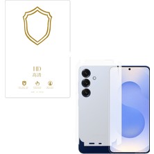 Microcase Samsung Galaxy S25 Ultra ile Uyumlu Full Tpu Ön Arka ve Yan 360 Nano Koruma- EKM116
