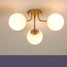 Ronisu Aydınlatma Camlı Modern Mutfak Yatak Odası Salon Avize