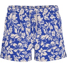 Guess Erkek Poly Deniz Şortu - Mavi