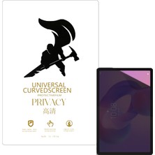 Microcase Lenovo Tab Plus TB351FU ile Uyumlu Privacy Gizlilik Filtreli Hayalet Nano Ekran Koruyucu - EKM111
