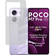 Microcase Xiaomi Redmi Poco M7 Pro 5g Full Arka Kaplama Koruma Filmi -AL3281