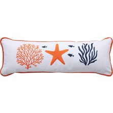 Mudo Home MARİN LIFE NAKIŞLI KIRLENT RENKLİ 25X70 CM