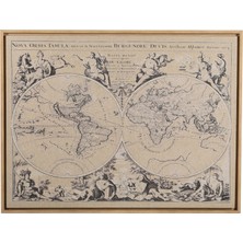 Mudo Home MYTH WORLD ÇERÇEVELİ KETEN PANO 90X120CM