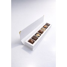 Ambalaj Modacısı Nibox 8 Gözlü Çikolata Kutusu (7.5X38.5X3.5 cm ) ( 10 Adet )