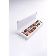 Ambalaj Modacısı Nibox 16 Gözlü Çikolata Kutusu (11.7X38.5X3.5 cm ) ( 10 Adet )