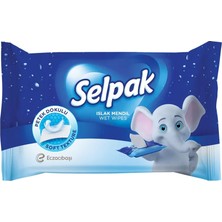 Selpak Klasik Islak Cep Mendili 3X15