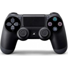 Kablosuz Ps4 Oyun Kolu | Wireless Joystick Gamepad | Titreşimli Dualshock Uyumlu – Siyah