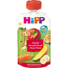 Hipp Organik Havuçlu Karışık Meyve Püresi 100 gr