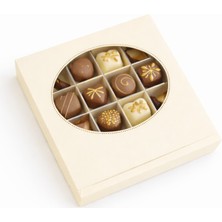 Ambalaj Modacısı 2026 Model 16 Gözlü Inci Seri Çikolata Kutusu ( 19X19X4 cm ) ( 10 Adet )