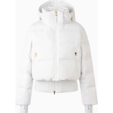 Bogner Suri Beyaz 2-In-1 Kaz Tüyü Dolgulu Kadın Kayak Montu