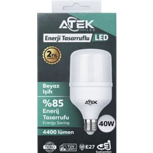 Atek 40W Torç LED Ampul (E27)