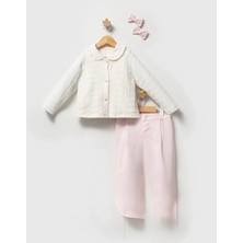 Queen Kids Kız Çocuk   3'lü Takım  Pembe