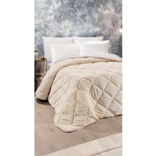 Ogi Home Welsoft Yorgan Çift Taraflı Çift Kişilik (195X215) - Krem