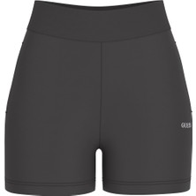 Guess Kadın Nat Aktif Scuba Regular Fit Şort - Siyah