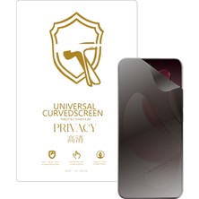 Microcase Oppo Reno 13F 5g ile Uyumlu Privacy Gizlilik Filtreli Hayalet Nano Ekran Koruyucu - EKM110