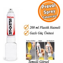 Nzb Preval Sprey Mini Boya Tabancası 55 gr Kullanıma Hazır Sıkıştırılmış Hava Boya Hazneli Taşınabilir