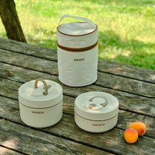 Karaca Packy 2 Katlı Termos Çantalı Paslanmaz Çelik Lunch Box -