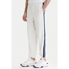 Guess Erkek Spiros Aktif Jogger Fit Eşofman Altı - Beyaz