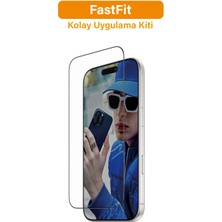 Panzerglass iPhone 17 Pro | Ultra-Wide Fit Siyah Çerçeveli Ekran Koruyucu - Fast Fit Uygulama Aparatlı