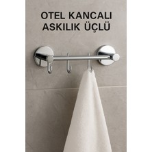 Onno Otel Kancalı Askılık Üçlü