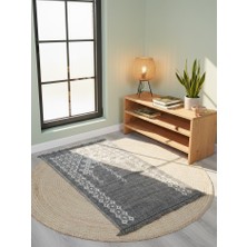 My Evilla Seccade Hafif Katlanabilir Yıkanabilir Namazlık Şık Motifli Çeyizlik ve Hediyelik Gri