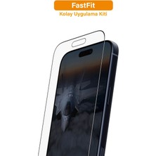 Panzerglass iPhone 17 Pro | Ultra-Wide Fit ve Stealth Siyah Çerçeveli Ekran Koruyucu - Fast Fit Uygulama Aparatlı