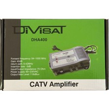 Divisat Dha 400 Hat Yükseltici Amplifier 40DB - Zamak Kasa