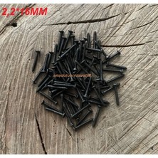 Dmr Siyah Mini Vida Menteşe Vidası Kutu Vidası 16MM 2,2 Mini Vida 100GR