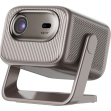 Havit PJ800 Plus 4K Destekli Akıllı Projeksiyon Cihazı - 600 Ansı Lümen - Google Tv - Bataryalı