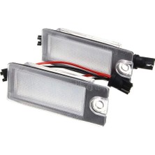 Volvo V70 XC70 S60 S80 XC90 Plaka Lambası 2prç Beyaz 2003-