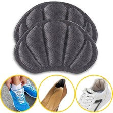 palwin Ayakkabı Vurma Önleyici Topuk Arkası Ped, Siyah Bez, Yapışkanlı Dolgulu Topuk Arkası Koruması