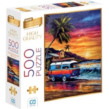 tp Sahildeki Karavan Puzzle 500