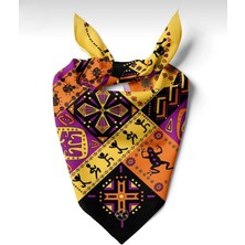 618 Concept 55X55 Afrika Esintisi Bandana/fular