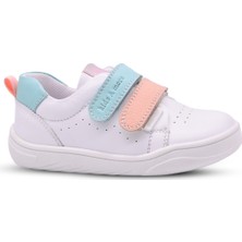 Kids A More Softy Kız Çocuk Hakiki Deri Barefoot Özellikli Pudra Renk Günlük Ayakkabı