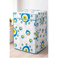 Öz-Pak Çamaşır Makinesi Örtüsü Nazar Boncuk Desenli