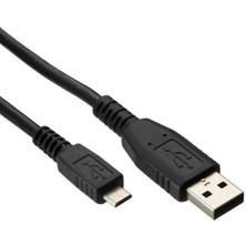 Arabulalaca Micro USB Şarj Kablosu 3 Metre - Dayanıklı Şarj & Veri Aktarımı - Beyaz,siyah Android