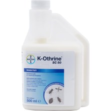 Bayer K-Othrine SC 50 500 ml Granül Etkili Karasinek Kontrolü Uzun Süreli Koruma Sağlar