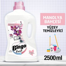 Bingo Fresh Yüzey Temizleyici 2,5 lt Manolya Kokusuyla Temizlikte Güçlü Performans