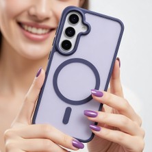 Lopard Samsung Galaxy S26 Kılıf Kablosuz Şarj Uyumlu Mat Arka Yüzey Sio Kapak Telefon Kılıfı